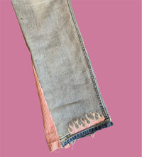 Load image into Gallery viewer, Pink Paradise Flared Jeans
